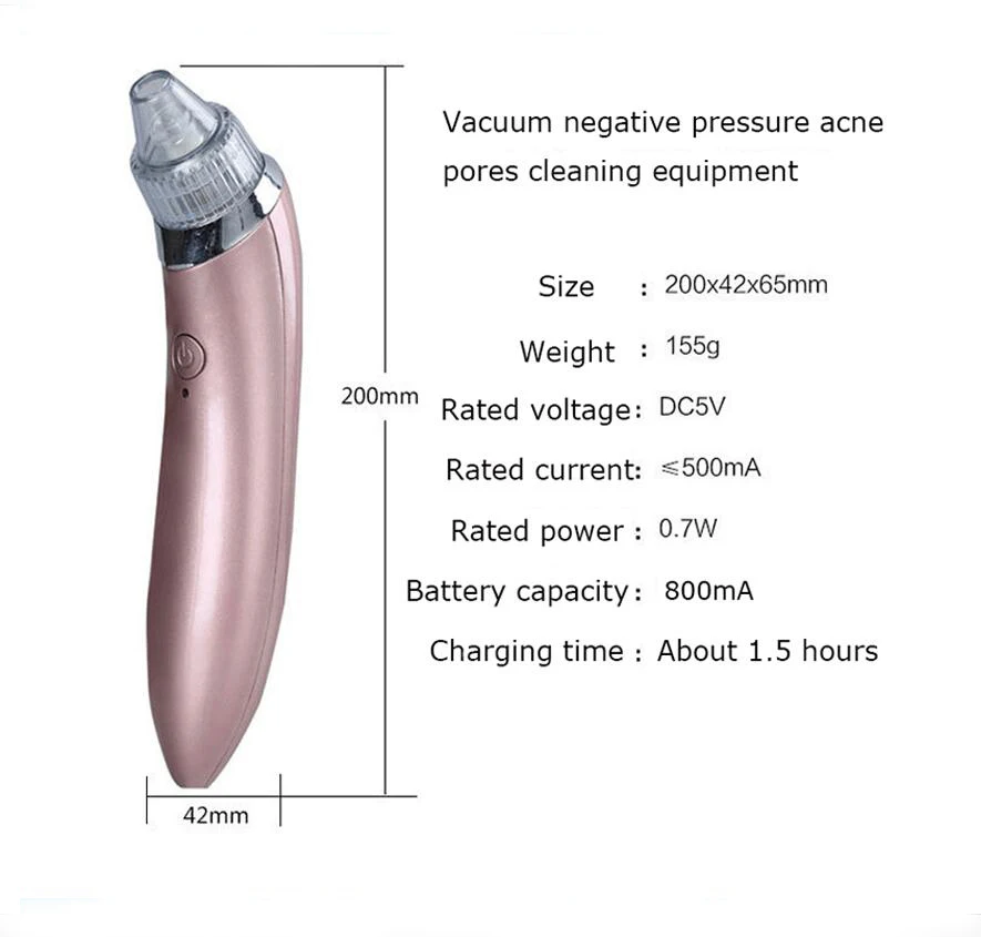 Уход за лицом вакуумный черноголовых удаления прыщей уход кожей машина поры