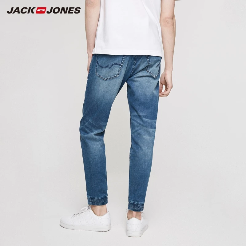 JackJones Для мужчин с эластичной плотно прилегает к телу ноги зауженные укороченные