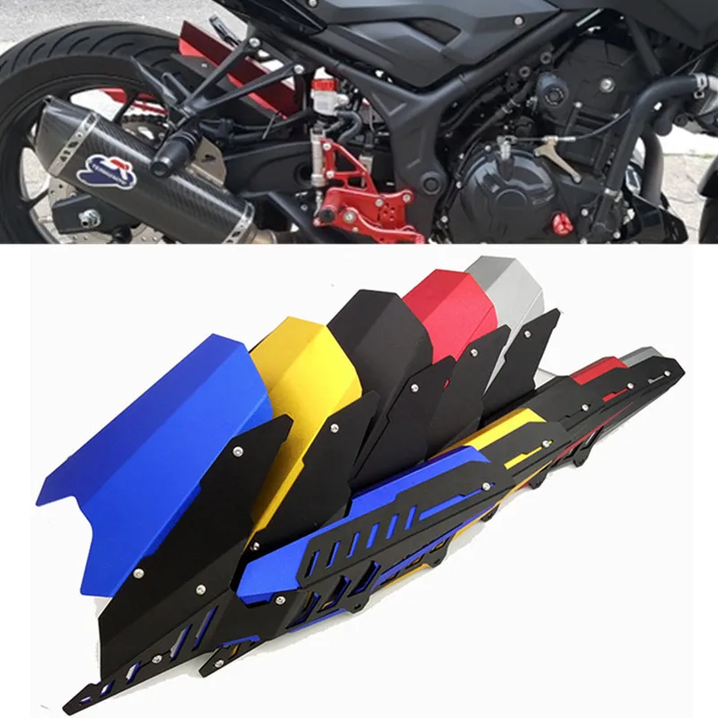 

Комплект накладок на заднее крыло и цепь для Yamaha YZF R3 R25 MT03 CNC, YAMAHA YZF-R25 R3 2013 -2017 MT-03 2015-2017