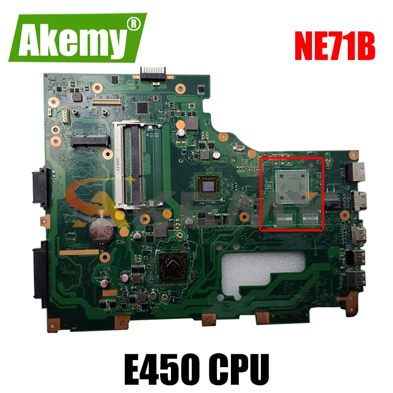 

AKEMY EG70BZ REV 2,1 NBC1U11003 NB.C1U11.003 для материнской платы ноутбука gateway NE71B E450 CPU DDR3
