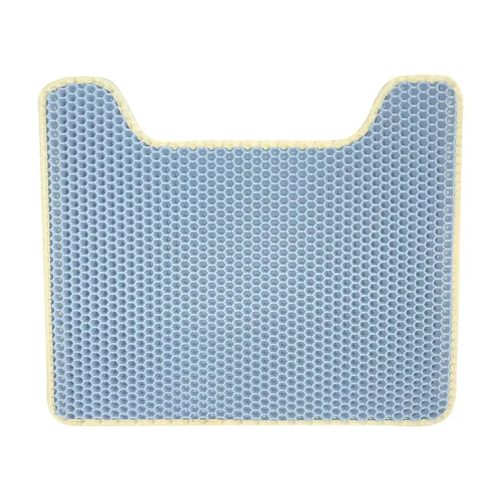 Двухслойный коврик для кошачьего туалета EVA дышащий чистый кошек