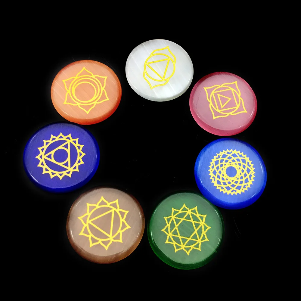 Натуральный кристалл камень кошачий глаз аура символ Целебный Камень семь