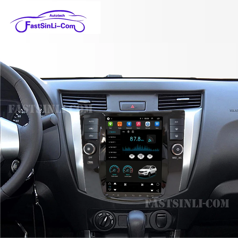 Android Tesla стиль автомобиля GPS навигация для Nissan Navara NP 300 2014 2017 мультимедийная лента