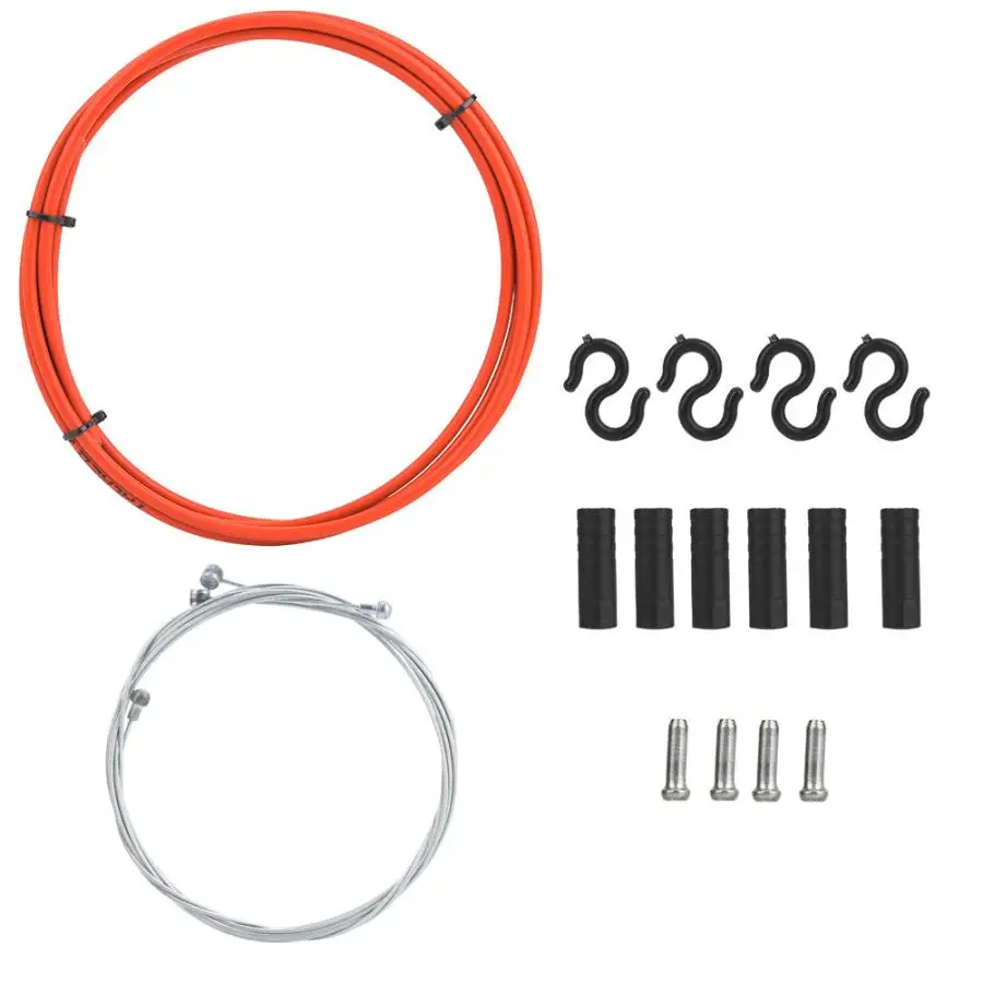 Brake Cable Прочный Велосипед тормозной кабель анти-старения велосипедной передачи кабели костюм открытый езда по горной дороге запасные части - Цвет: Brake Cable