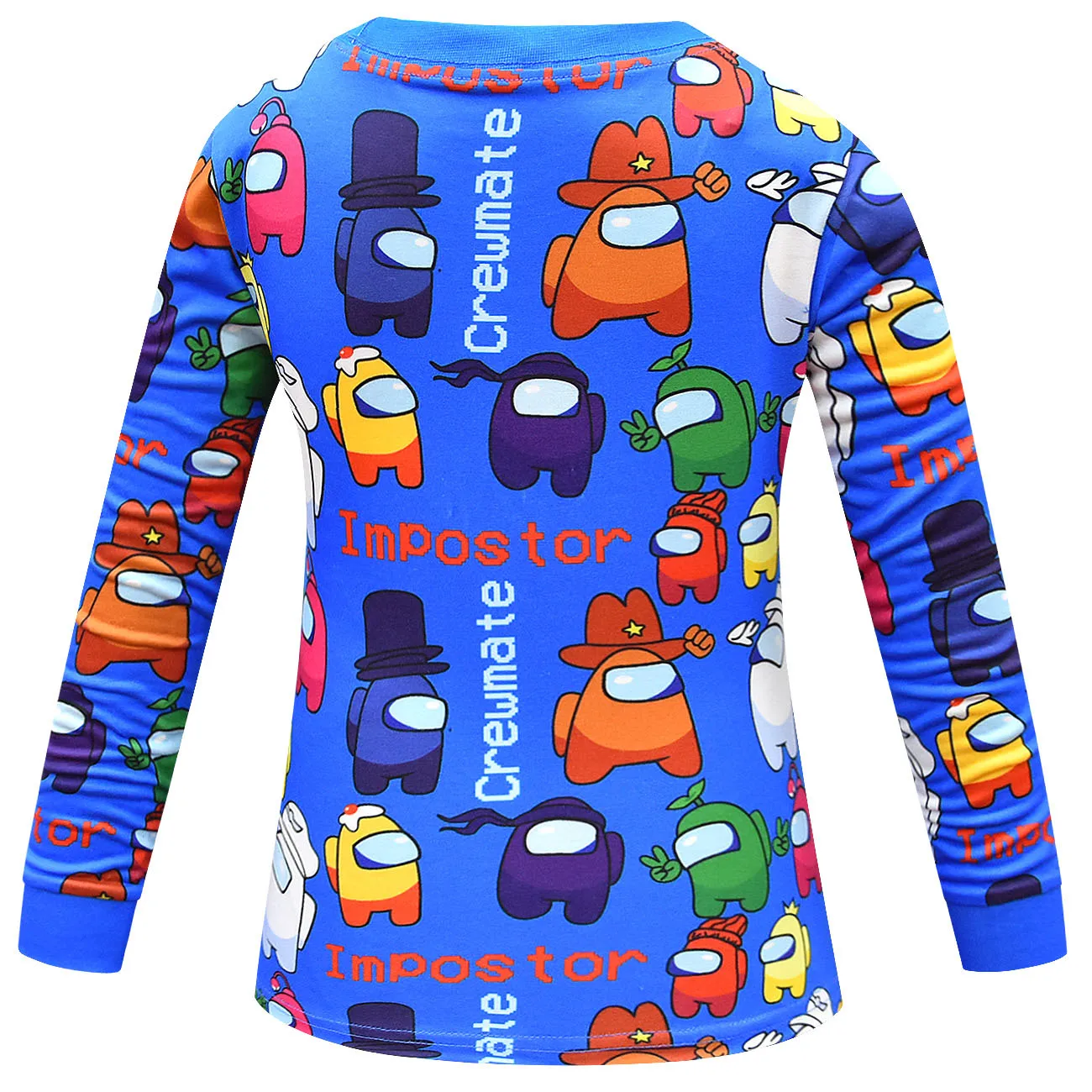 

4-16Y Children Game Among Us Pajamas Sets Kids Pajamas Baby Boys clothing Children Casual Sleepwear Suit Cotton Girls Nightwear