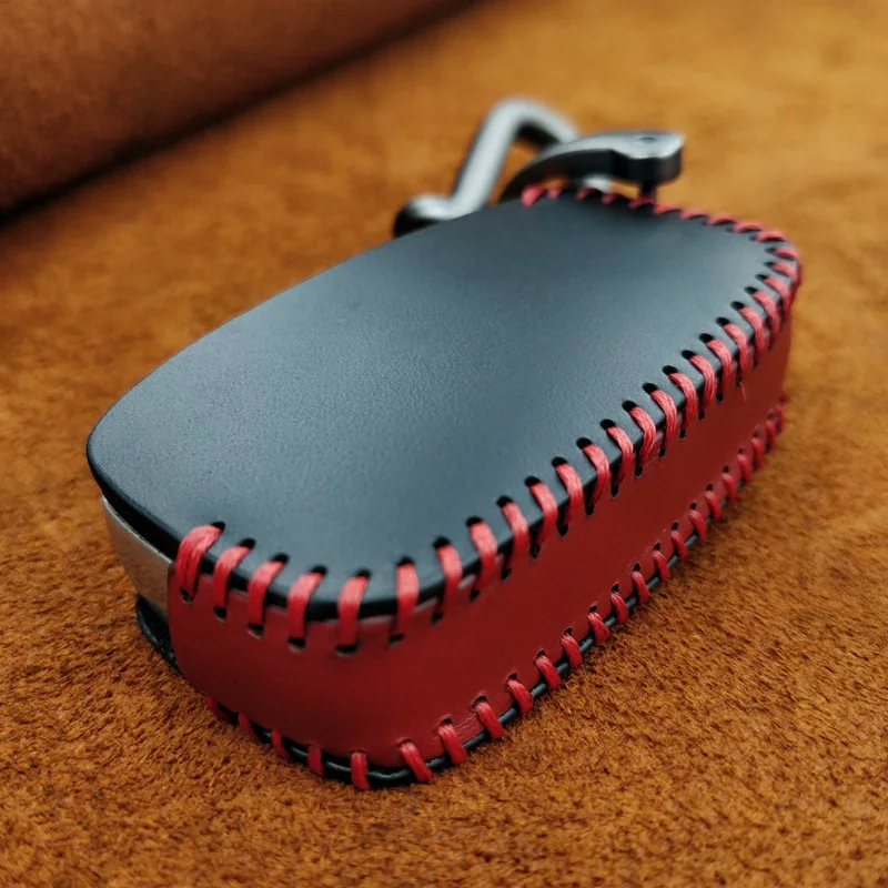 Чехол для автомобильного ключа из натуральной кожи чехол с дистанционным