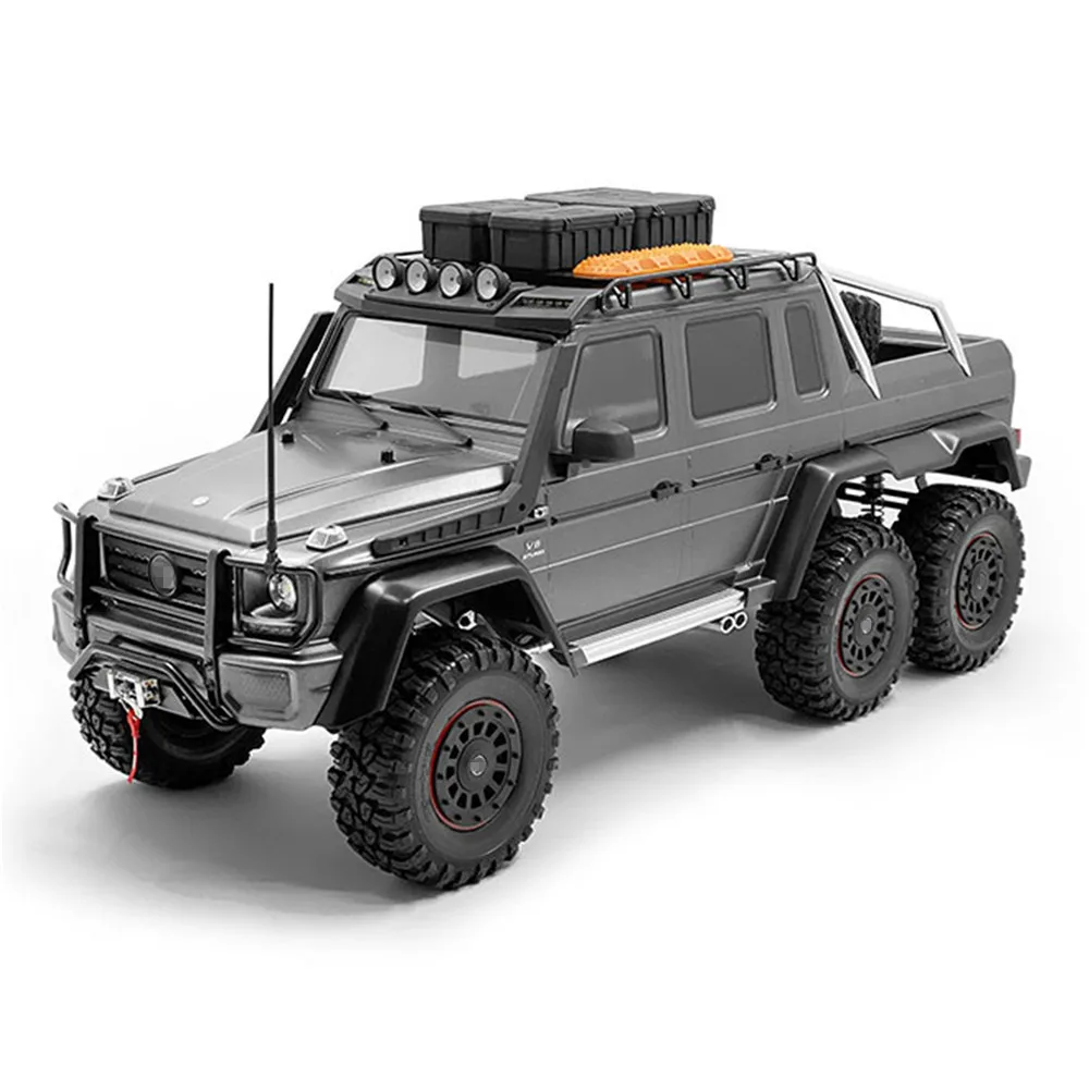 Пластиковая антенна и металлический передний бампер для 1/10 TRAXXAS TRX6 G63 TRX4 G500 RC