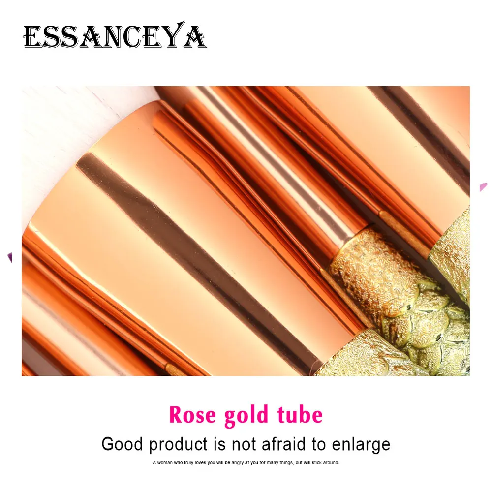 ESSANCEYA 6/10 шт. набор кистей для макияжа Русалочки тональный порошок смешивания