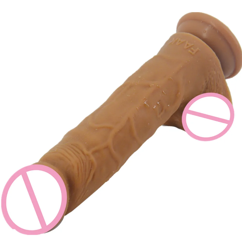 Реалистичный анальный фаллоимитатор мягкий силиконовый большой пенис огромный