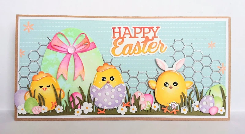 Металлические Вырубные штампы форма для вырезания Пасхальная курица яичная