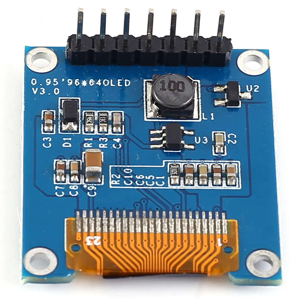 Дисплейный модуль OLED RGB дисплея 0 95 дюйма SPI 96x64 SSD1331 драйвер 96*64 | Электронные