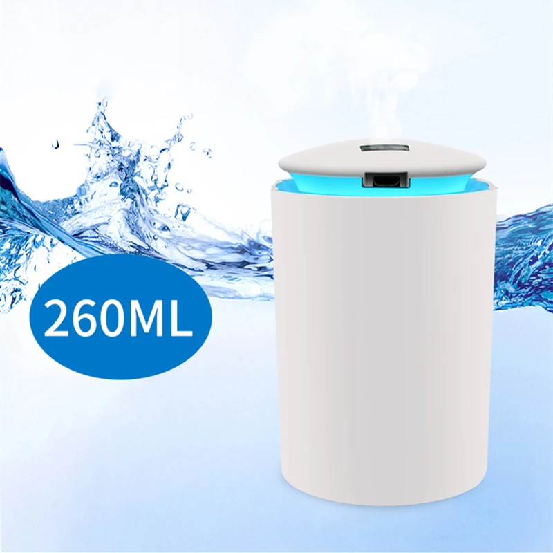 Мини увлажнитель воздуха для дома USB распылитель арома-диффузор светодиодный