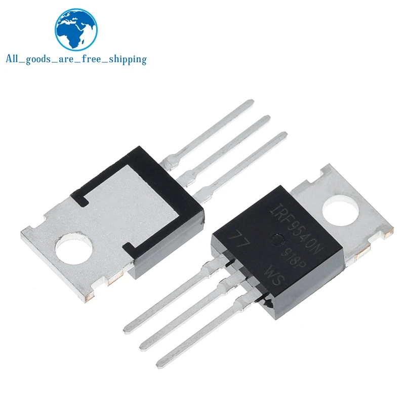 10 шт. IRF9540N IRF9540 P Channel Power MOSFET 23A 100 V TO 220|mosfet to-220|mosfet powermosfet 10pcs |