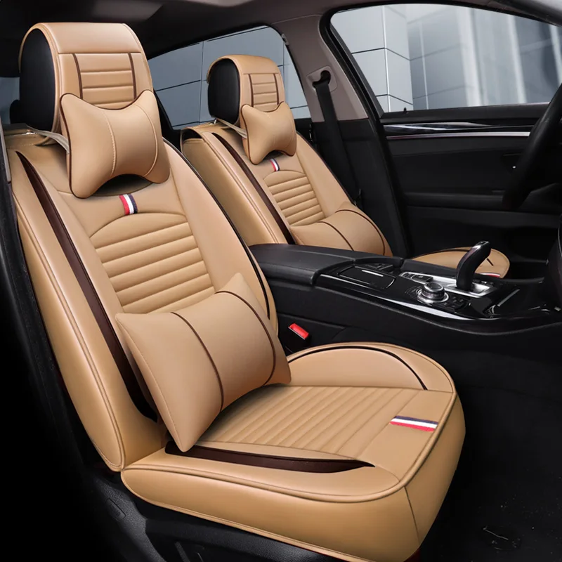 Чехлы для автокресел из искусственной кожи с полным покрытием chery tiggo 3 5 t11|Чехлы