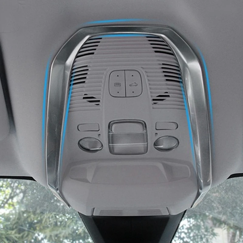 

for Peugeot 3008 GT 2018 2019 Accessories Reading Light Frame Trim Cover Interior Mouldings Car Decoration