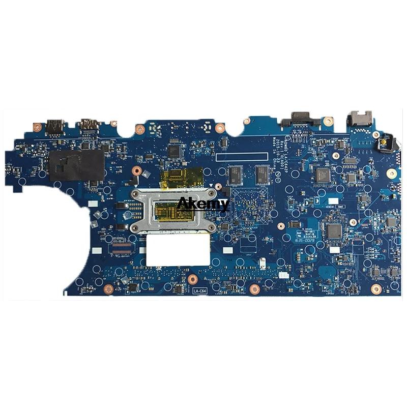 

For DELL Latitude E5570 Laptop Motherboard ADM80 LA-C642P REV:1.0(A00) i7-6600U mainboard notebook PC