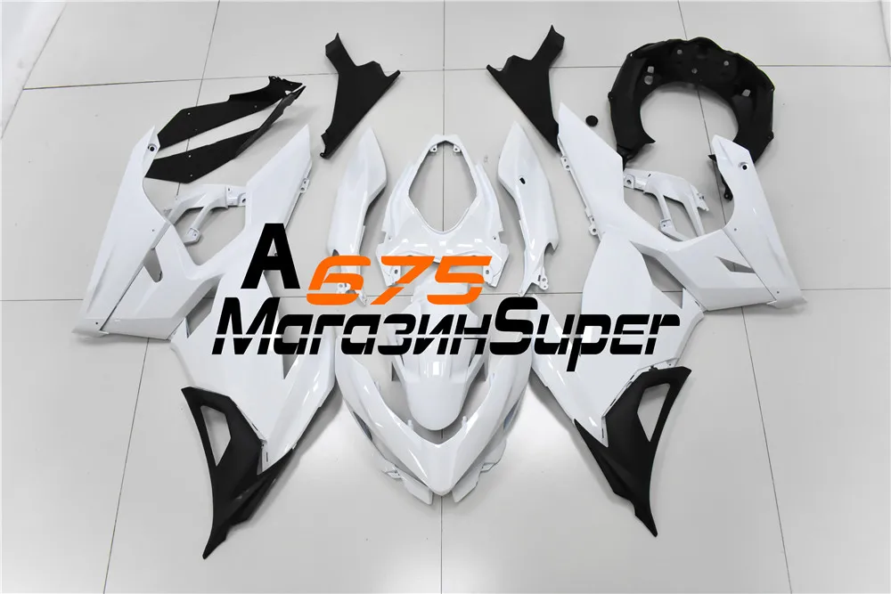 

New ABS Injection Plastics Fairings Kit For Kawasaki Ninja400 Ninja 400 2018-2020 18 19 20 Bodywork Bright white