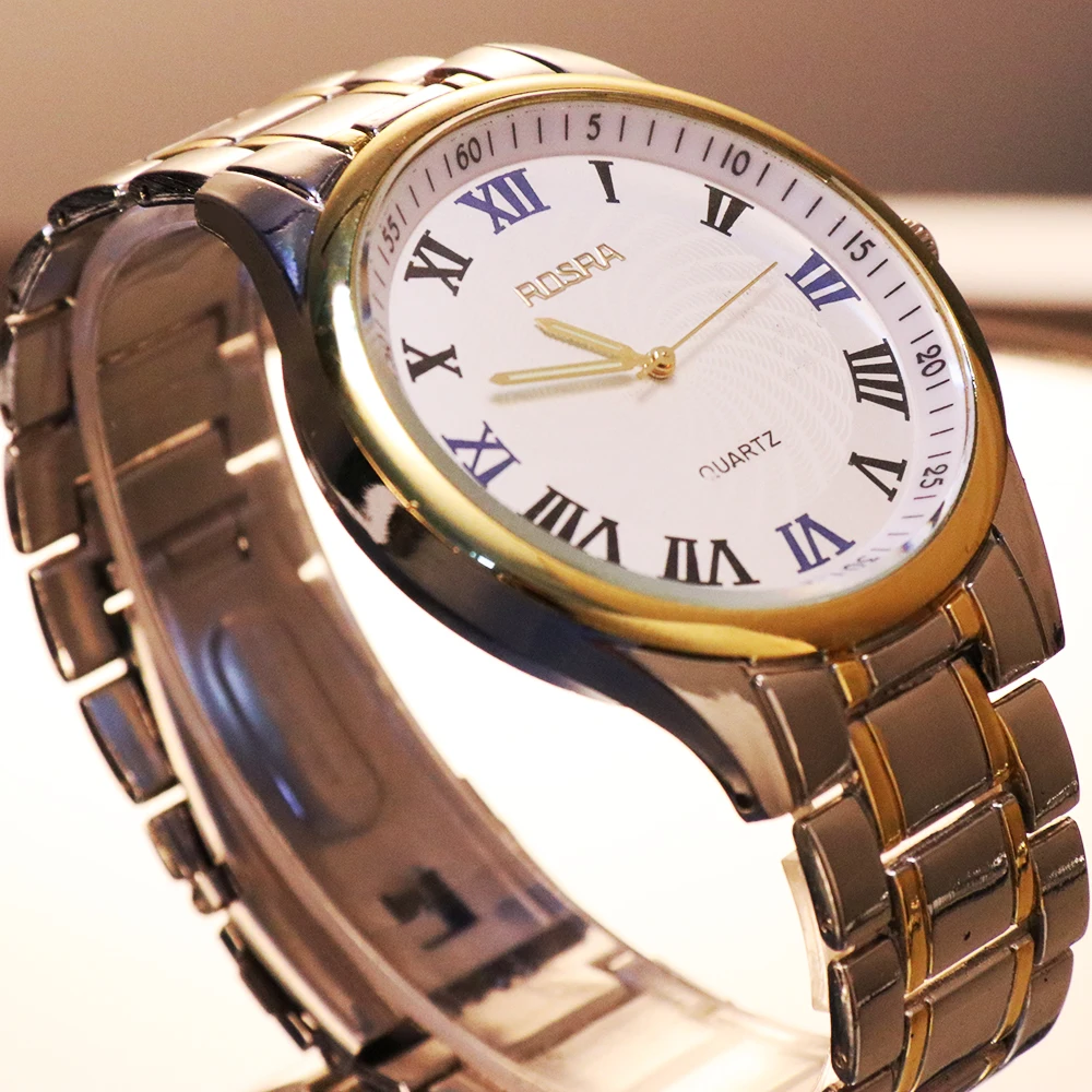 Мужские стальные кварцевые наручные часы relojes hombre мужские часы s серебро золото классические relogio masculino часы erkek kol saati