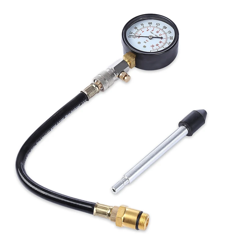 Автомобильный манометр Авто Топливный насос тестер давления Комплект мотоцикл
