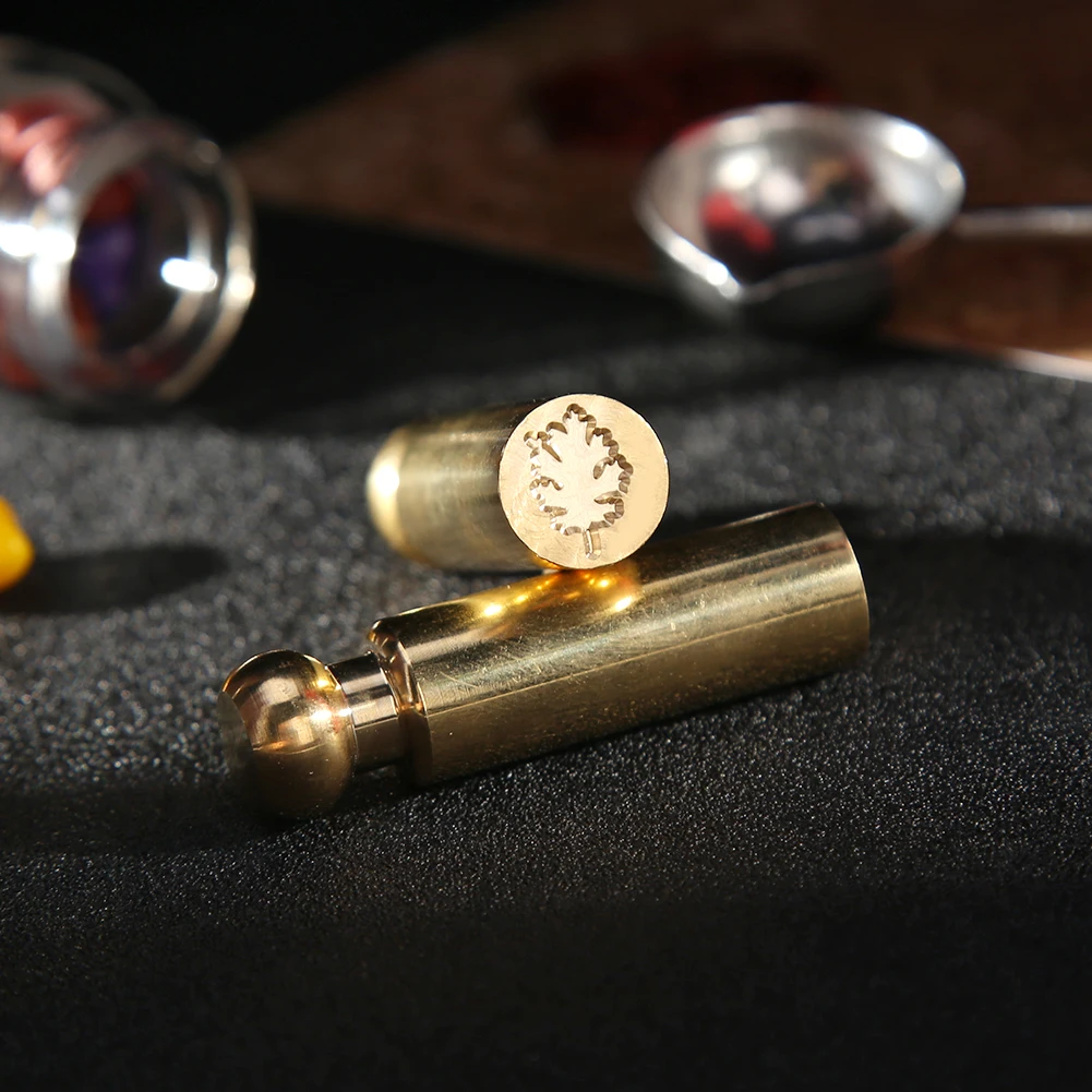 Цилиндрический герметизирующий материал латунь Винтаж конверт запечатанный