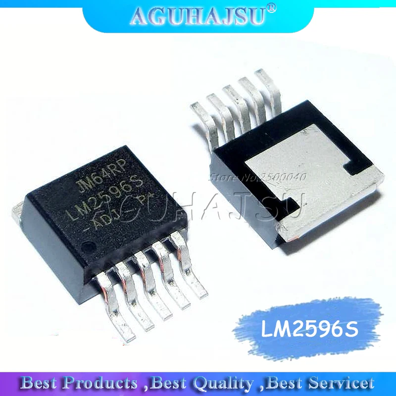LM2596S ADJ IC TO 263 5 2596 Buck boost Регулируемый пятиконечный регулятор|Интегральные схемы| |