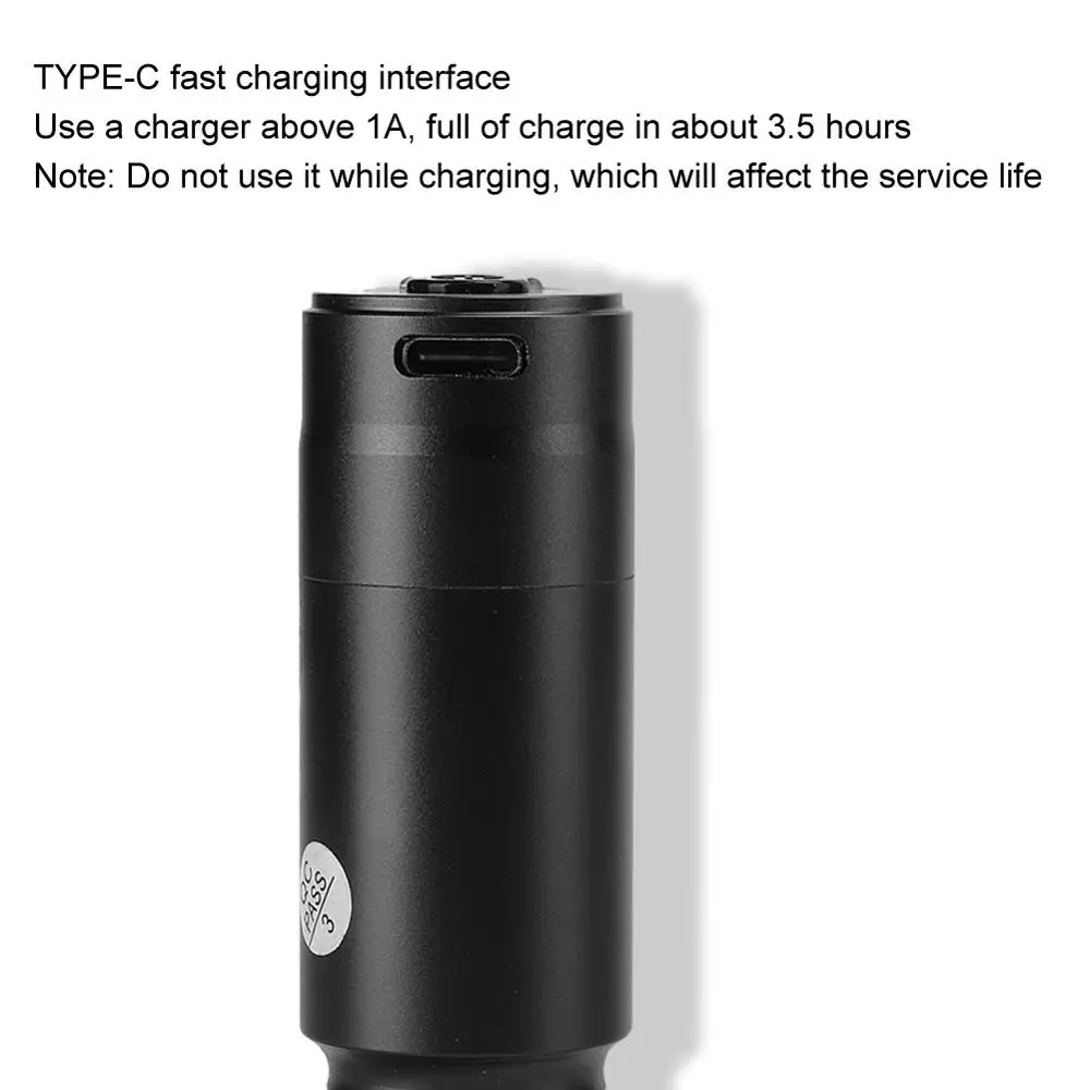 Перезаряжаемые Беспроводной татуировки Батарея Питание коннектор питания