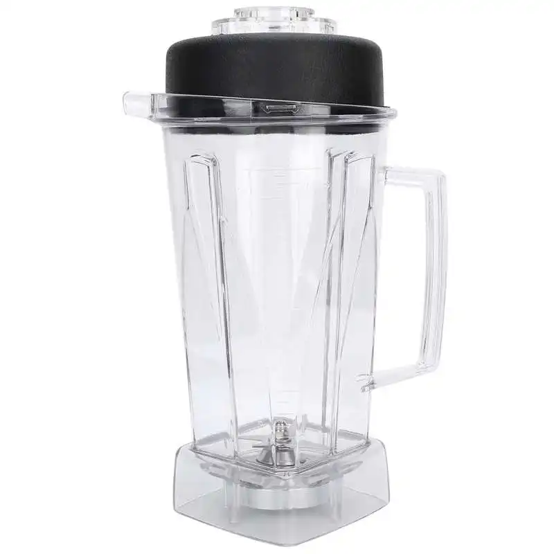 2L Transparent Juicer Container with Upper Cover Blade Appli