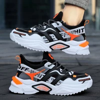 men shoes height increasing shoes teenage sports sneakers breathable net shoes middle school students casual men father shoes