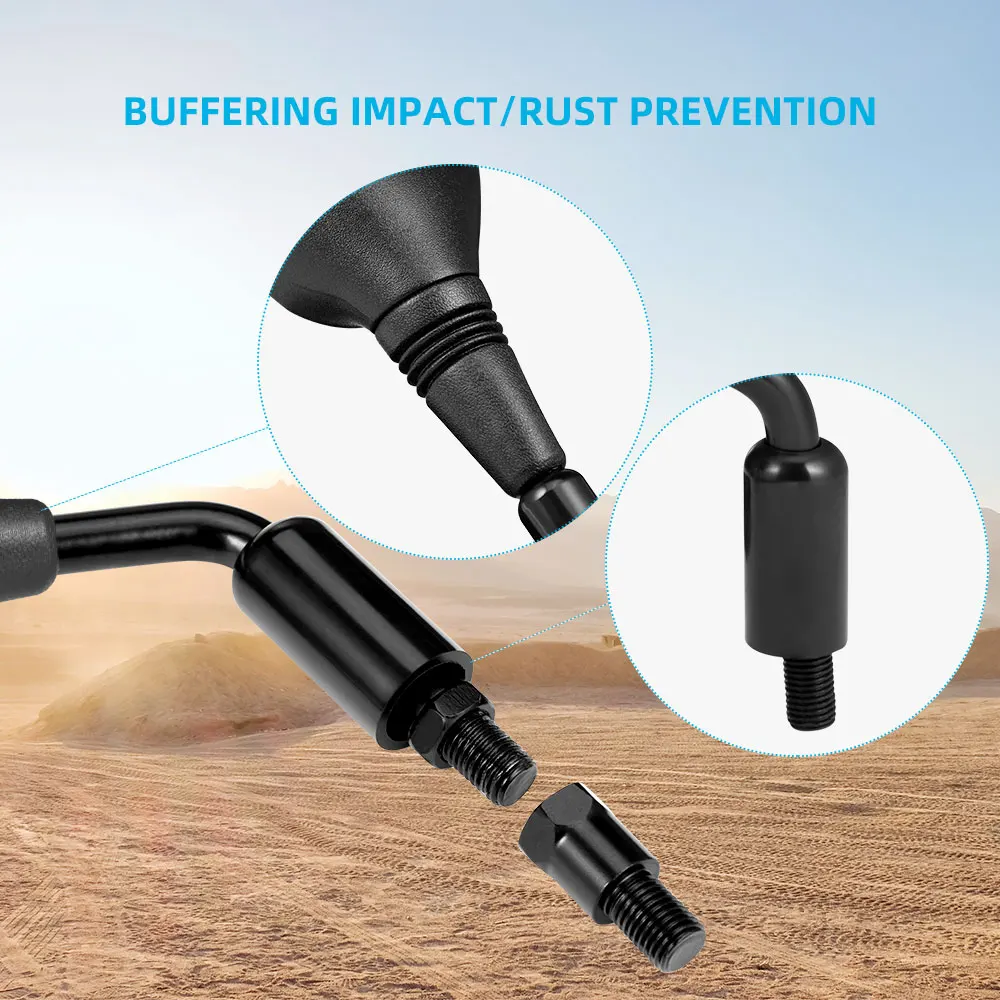 Для универсальных зеркал заднего вида Can-Am DS250 с креплением на руль мотовездехода