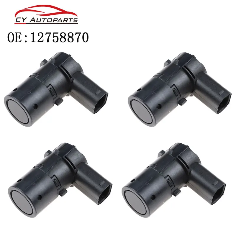 

4 шт., для датчиков помощи при парковке 2006-2010 Saab 9-5 95 2.3L L4 PDC 12758870 602775