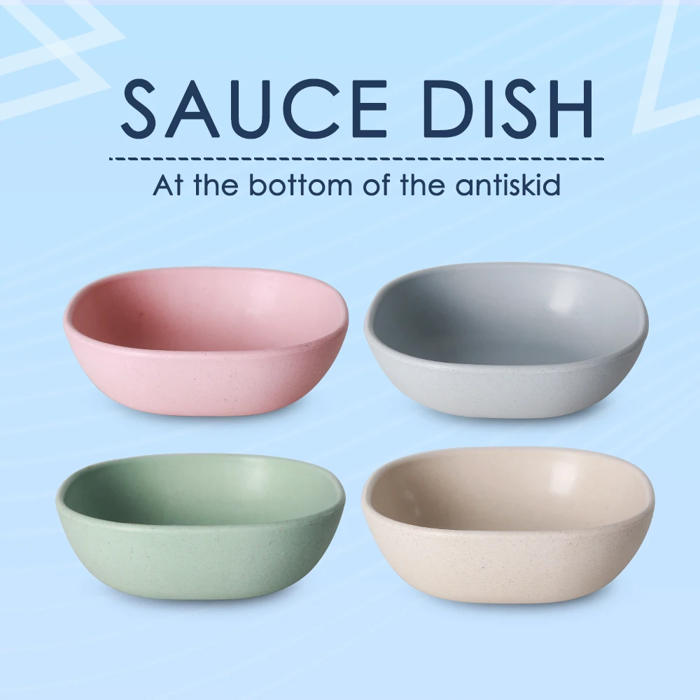 Тарелка для суши ITOP из бамбукового волокна 4 цвета|Соусники| |