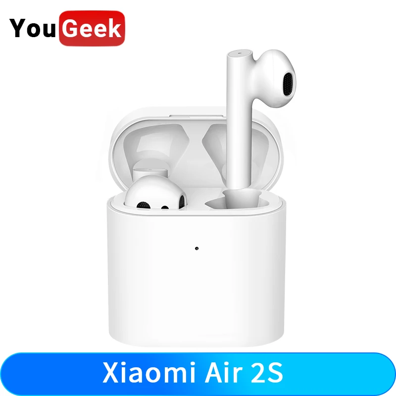 Новые беспроводные наушники Xiaomi Airdots 2S Mi True TWS Air LHDC с двойным микрофоном