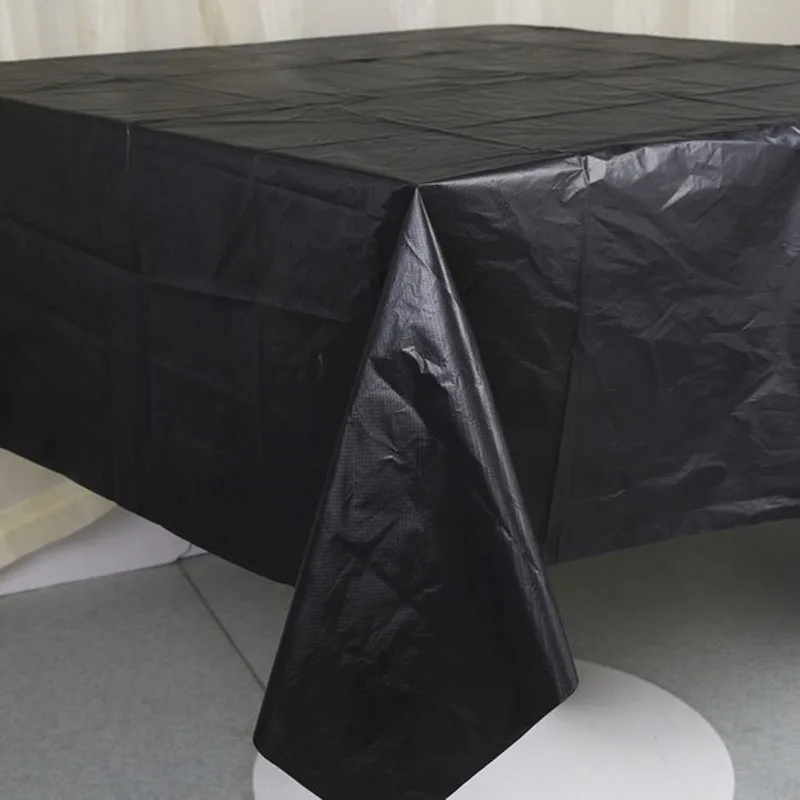 137x183 см разные цвета Водонепроницаемый скатерть Пластик одноразовые Tablecovers