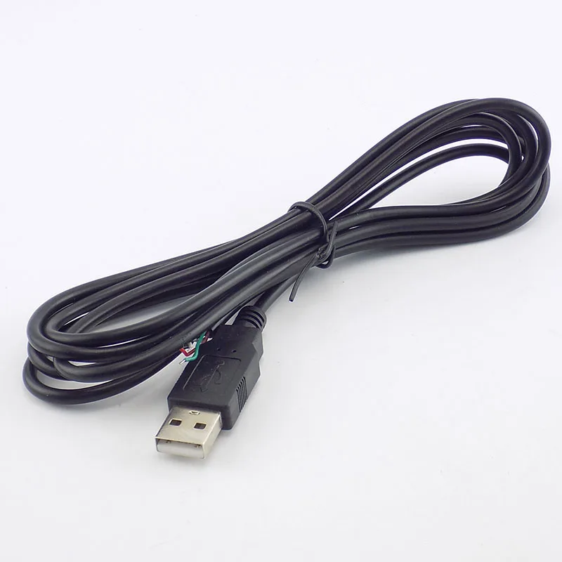 0.3/1/2M DIY Micro USB A Male 4 Pin Wire Data Cable Connector extension Cord Power Supply Adapter for fan Devices H10 | Безопасность и