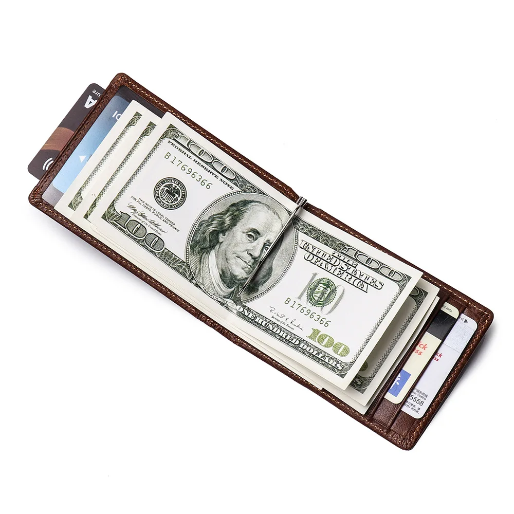 

Oil Wax Leather Retro Card Holder Men Business Bank Card Holder Pouch Thin Credit Card Case Small Cards Pack Cash Pocket DH50KB