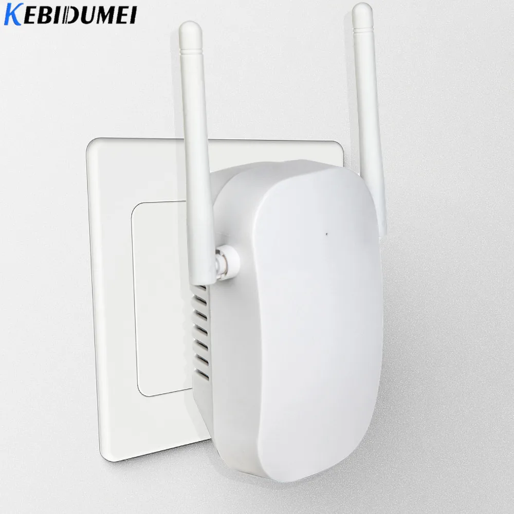 

Wireless 2.4G / 5G Wifi Repeater Dual Band AC 1200Mbps 4 High Antennas Bridge Signal Amplifier Wired Router Wi Fi Access Point