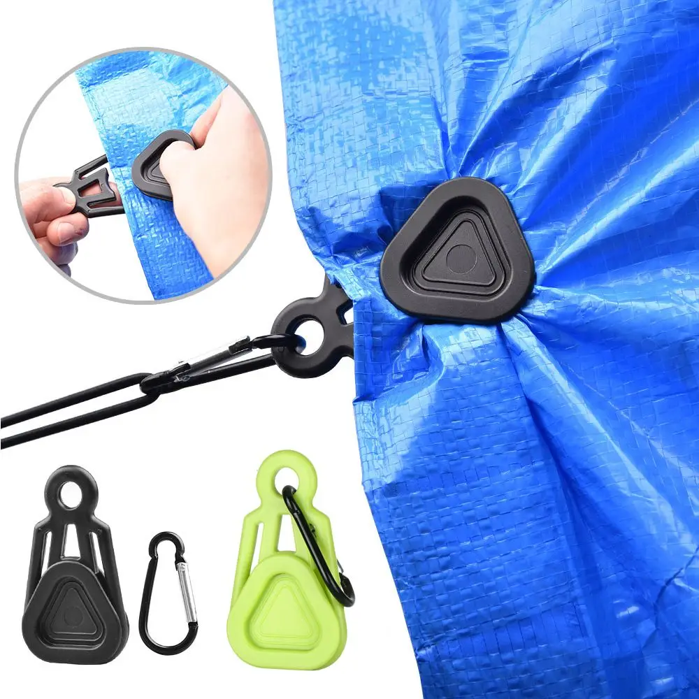 

Useful Outdoor Camping Emergency Fixed Canopy Tent Clip Survival Grommet Buckle Awning Tarp Clamp