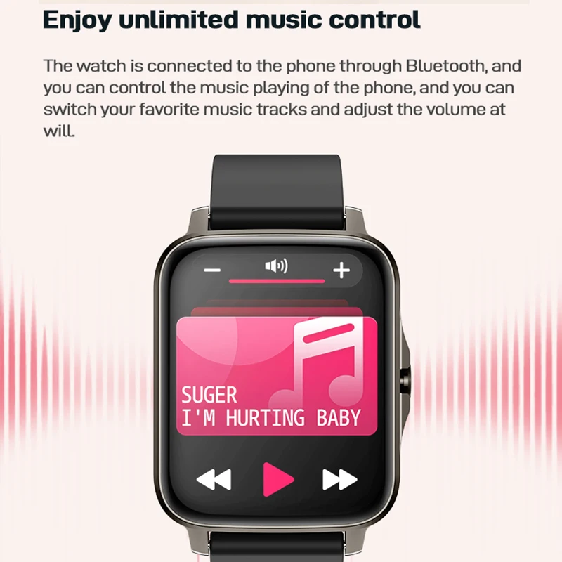 

Smart Watch Men Sports Waterproof Fitness Tracker P38 Heart Rate Blood Pressure Sleep Monitor Bluetooth Bracelet For IOS Android