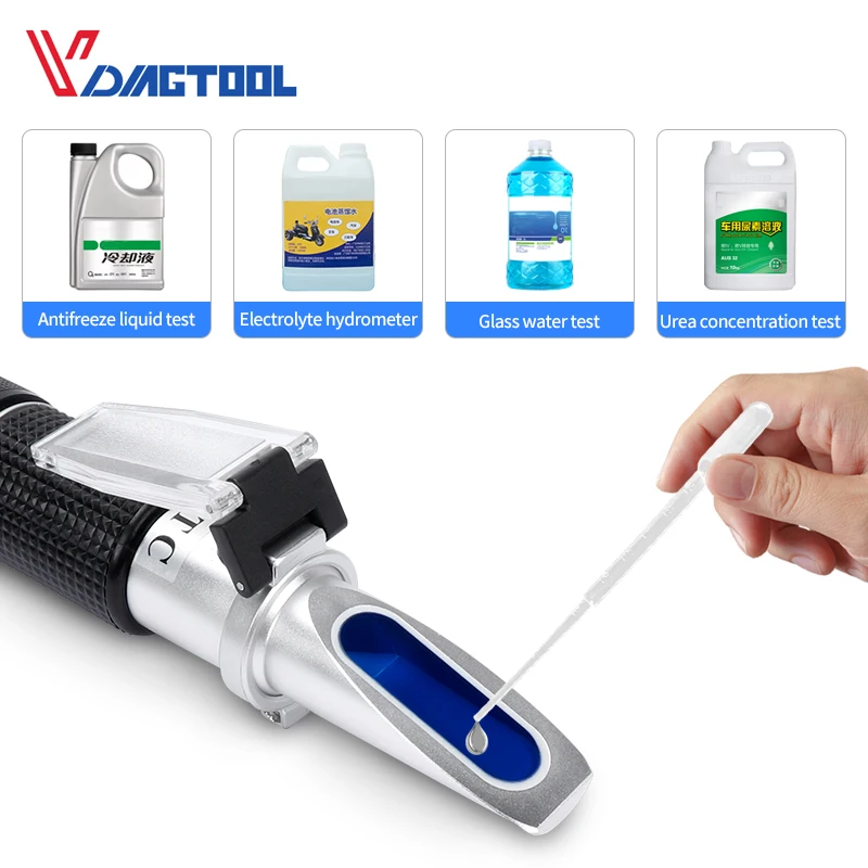 Vdiagtool антифриз точка замораживания тестер инструмент для двигателя жидкости