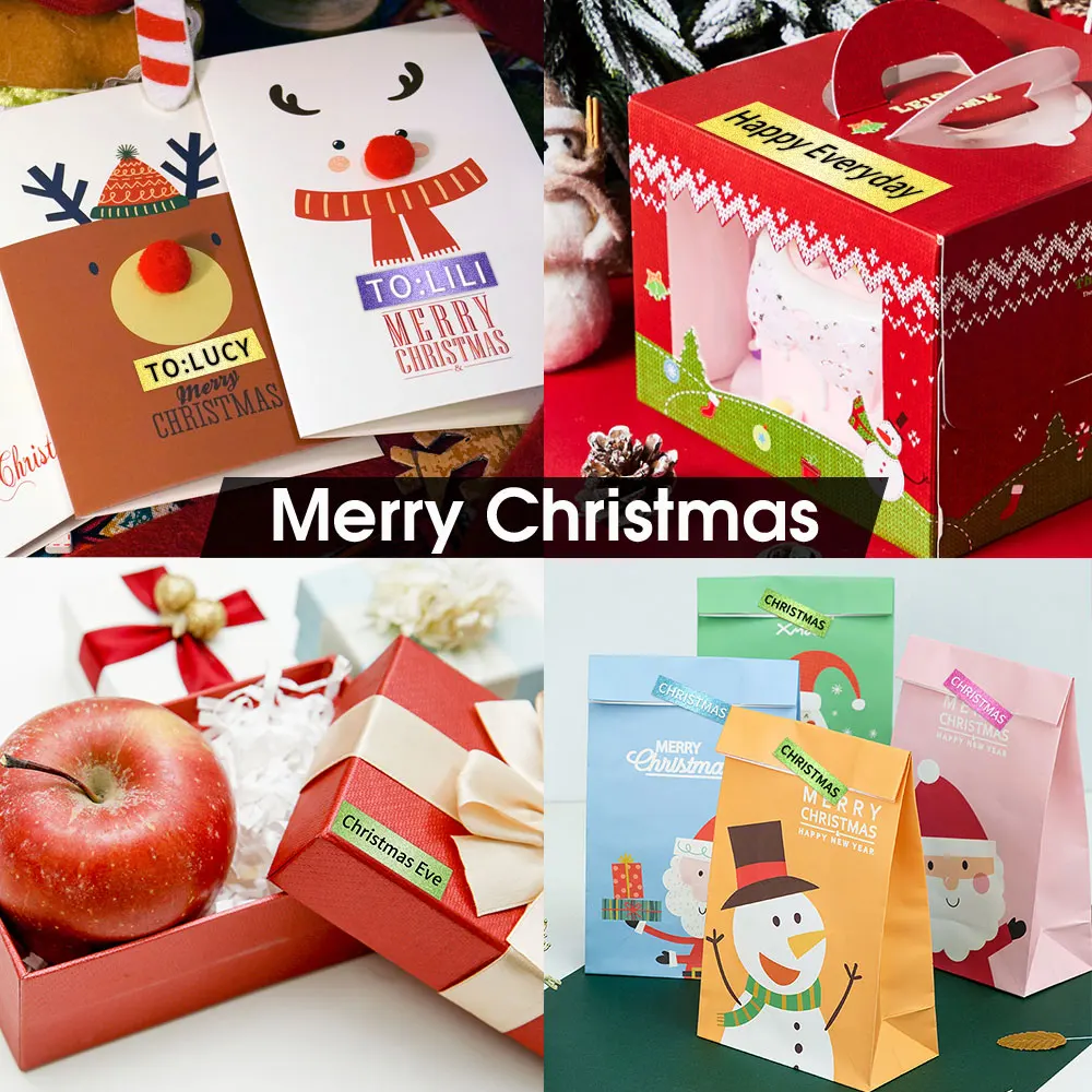 

3PK Glitter Label Tape Compatible Dymo Ribbon 2056094 2056091 2056086 for LM160 LM280 LabelPoint 300 350 400 Duo Label Maker