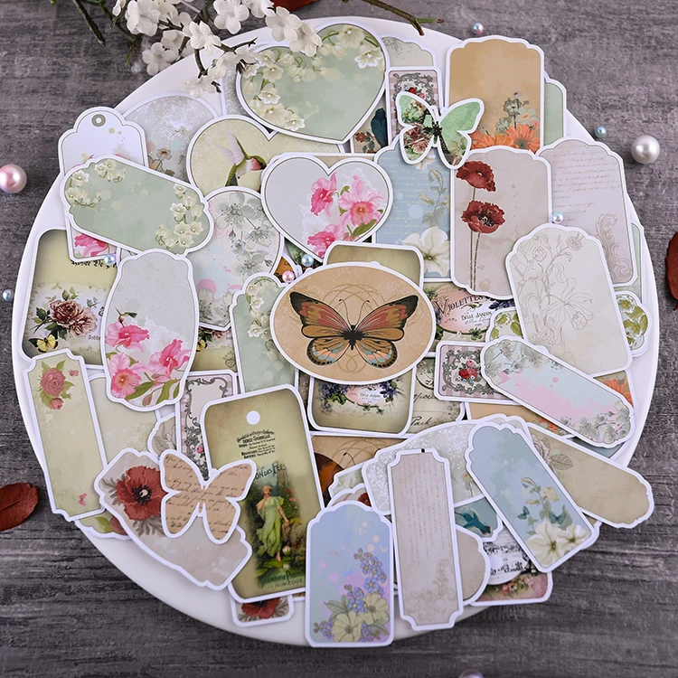 58 шт. Ретро этикетка Стикеры s/Скрапбукинг s/декоративные вам возможность