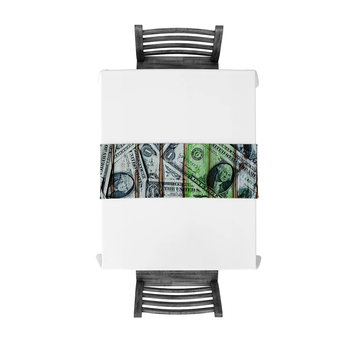 Длинная скатерть из древесины и льна мешковины для кухни украшение свадьбы