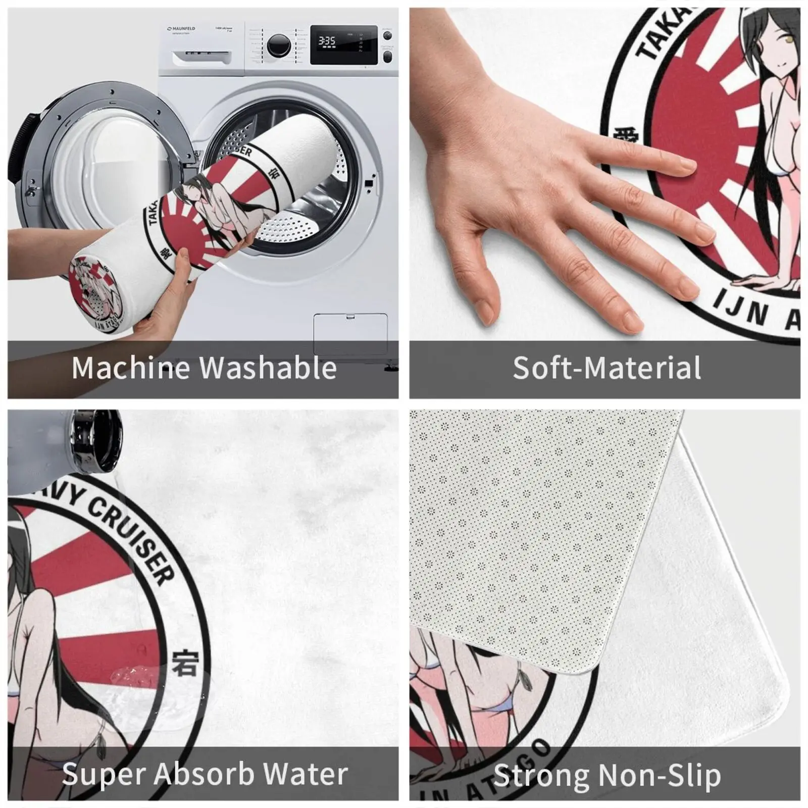 Коврик для видеоигр Мягкий Нескользящий Коврик-подстилка