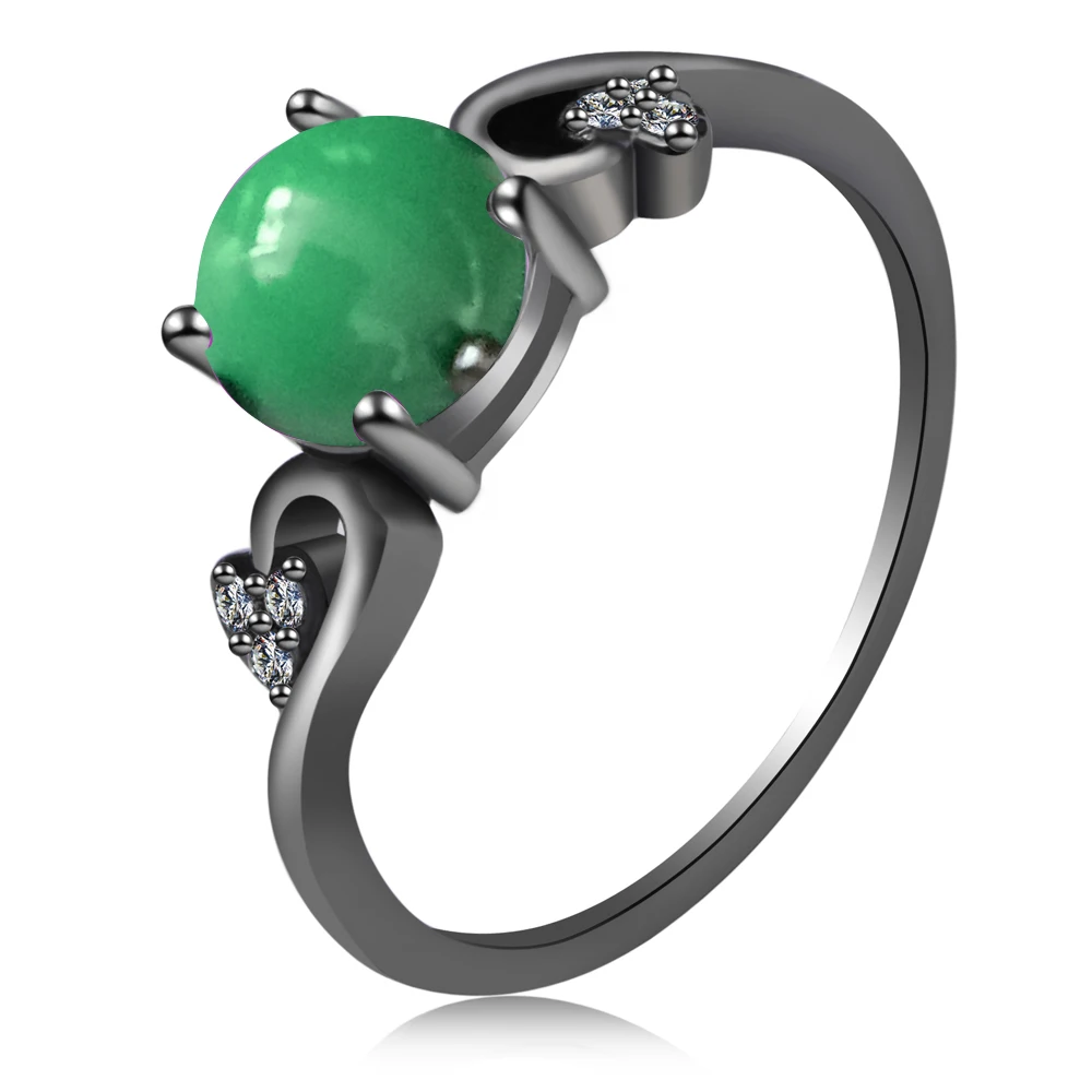 Женское кольцо кошачий глаз в форме циркона обручальное модное праздничное