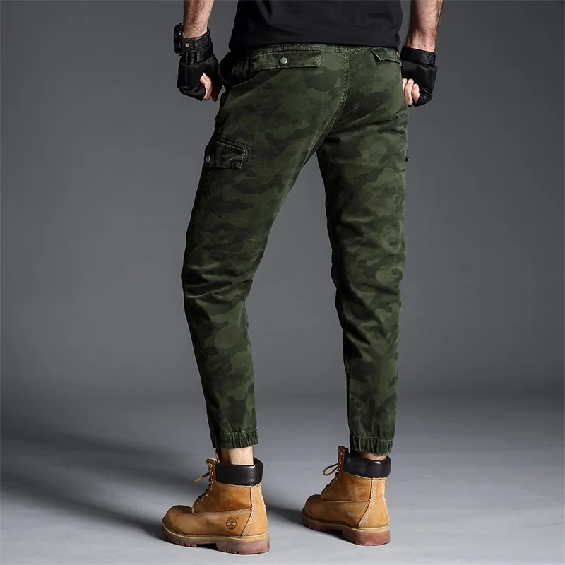 COMLION 2019 Spring Summer Fashion Trousers New Casual Pants Men Cotton Slim Fit Chinos Male Brand Clothing Plus Size Tops F52 | Мужская