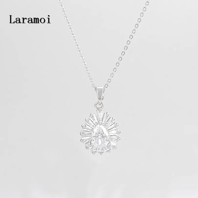 Ожерелье женское с подвеской в виде капли воды | Украшения и аксессуары