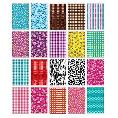 

JETTING 20Pcs/Lot Lovely Viscose Photo Album DIY Scrapbook Paper Photos Frame Decor Stickers For Instax Mini Film Photo Albums