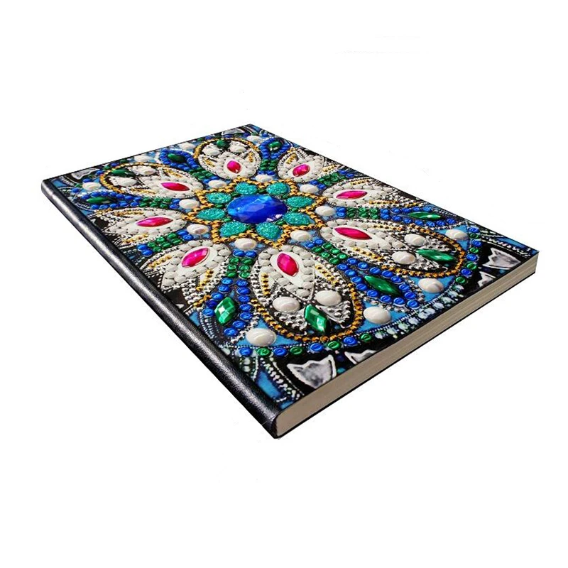 

5D DIY Special Shaped Diamond Painting Notebook Diary 64 Pages Embroidery Diamond Cross Stitch Note book Christmas Gifts