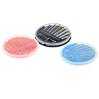 Иглы Швейные кожаные, большие, синиерозовыечерные, 30 шт.