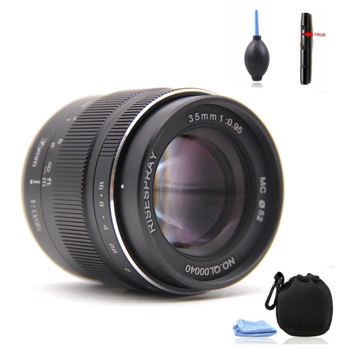 Foleto супер Большая диафрагма 35 мм f0.95 объектив Mark III Стандартный E-mount для камеры sony